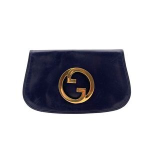 Gucci Vintage Leather Clutch Bag Blondie